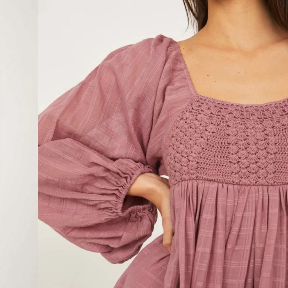 Free People dried current Ari Mini Dress